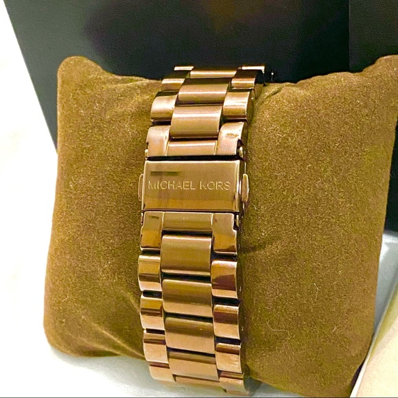 Michael Kors Bradshaw Chronograph Espresso Dial Watch MK5628 - Picture 7 of 7